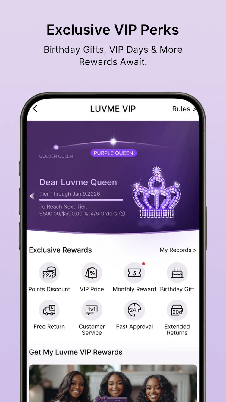 Luvme Hair screenshot